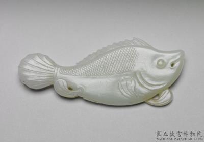 图片[2]-Jade fish ornamnet, Qing dynasty (1644-1911)-China Archive